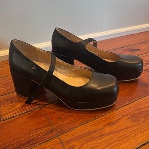 Intentionally Blank Platform Mary Janes